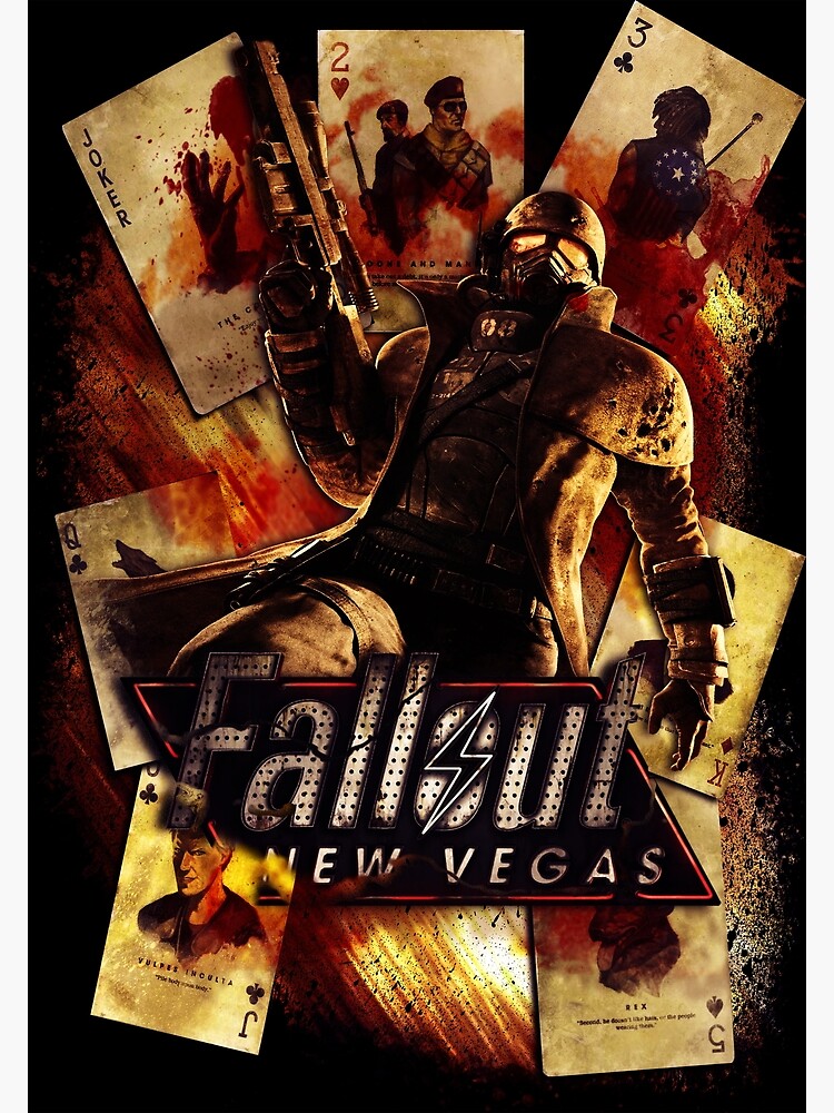 Fallout: New Vegas Hand Drawn Map Art Print for Sale by PaperedWalls