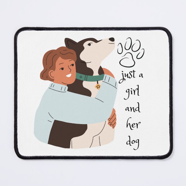 Item preview, Just A Girl And Her Dog 16 designed and sold by ArtArturs.
