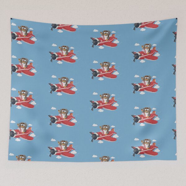 Item preview, pilot  designed and sold by Purplepugprints.