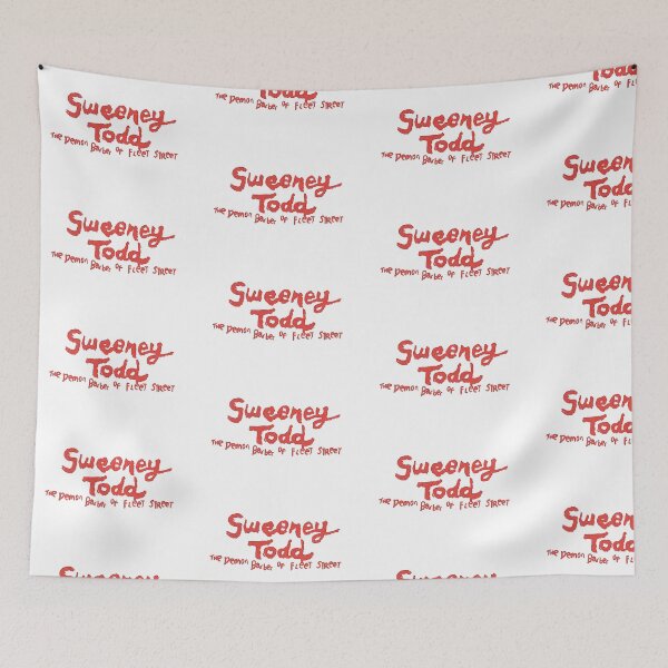 Item preview, Hand Drawn Sweeny Todd inspired logo designed and sold by Backstage Banter.