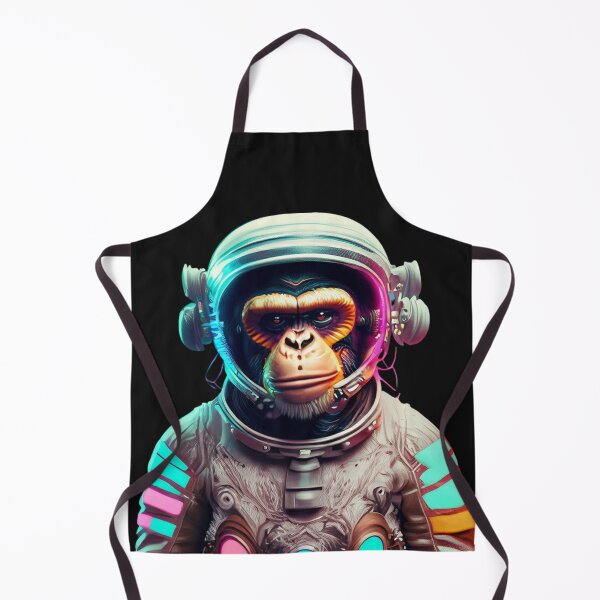 Item preview, a monkey cyberpunk with astronaut suit designed and sold by Finity Atelier.