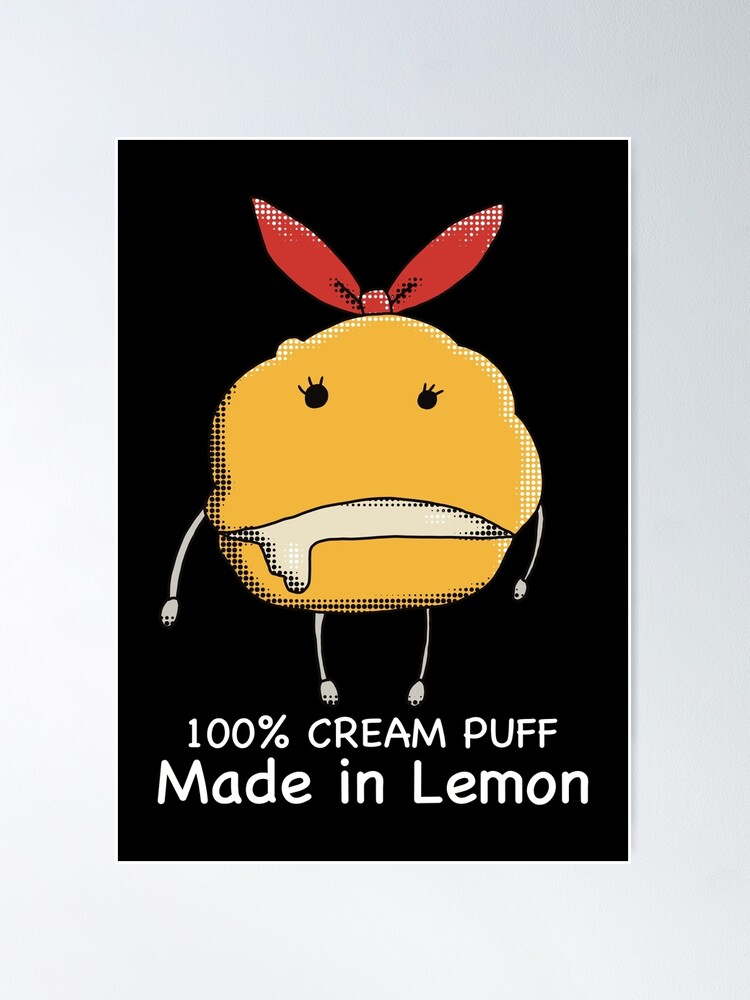 Mashle Anime Lemon Irvine Cream Puff Lucky Charm given to Mash