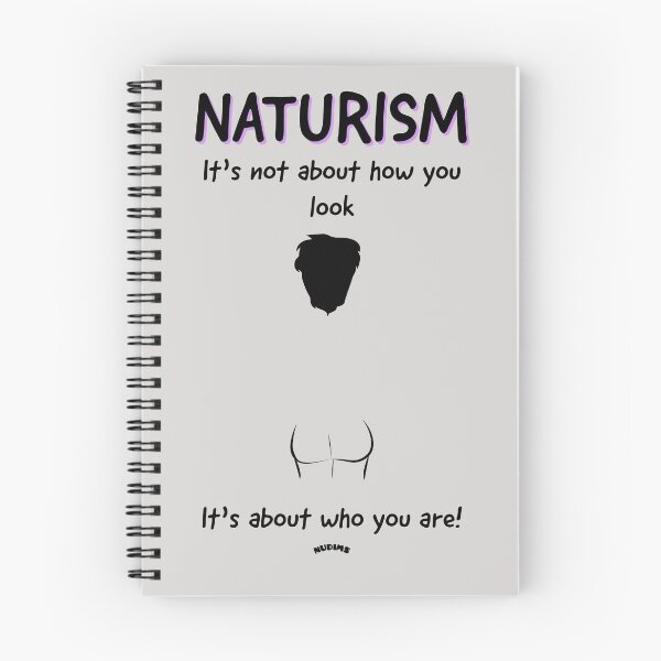 Item preview, Naturism It's not about how you look - Male bum designed and sold by NUDIMS.