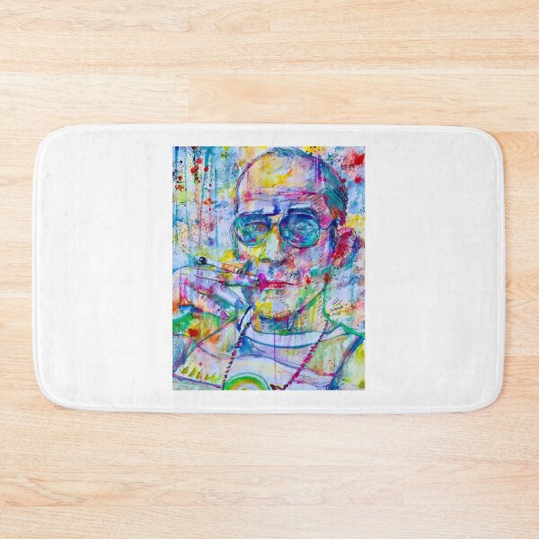Item preview, HUNTER S. THOMPSON watercolor portrait .1 designed and sold by lautir.
