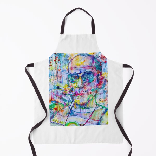 Item preview, HUNTER S. THOMPSON watercolor portrait .1 designed and sold by lautir.