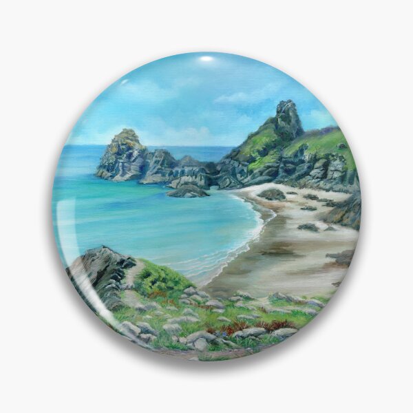 Item preview, Blue Rapture at Kynance Cove designed and sold by Sonia Finch.