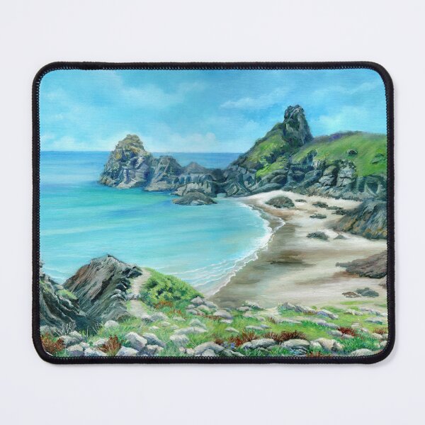 Item preview, Blue Rapture at Kynance Cove designed and sold by Sonia Finch.