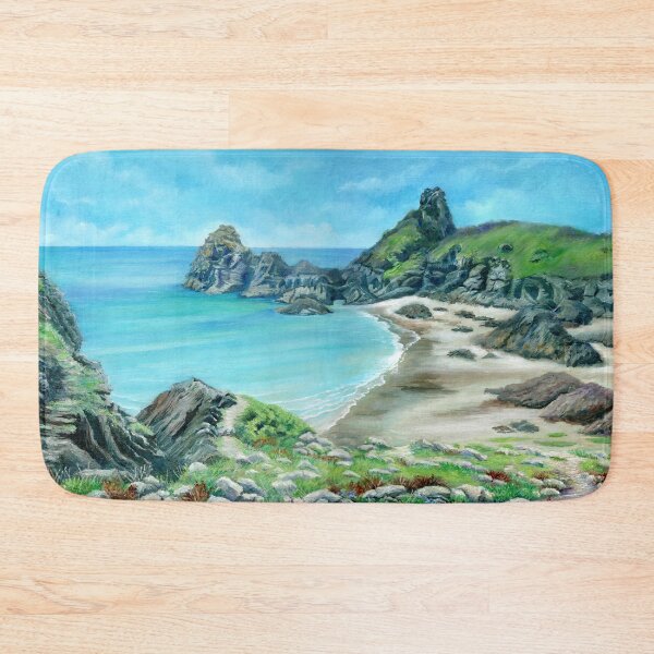 Item preview, Blue Rapture at Kynance Cove designed and sold by Sonia Finch.