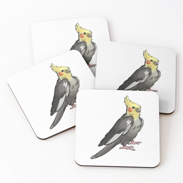 Item preview, Fish the Grey Cockatiel! designed and sold by Best Behaved Birds.