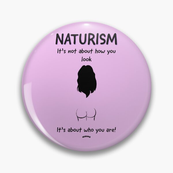 Item preview, Naturism It's not about how you look - Female bum designed and sold by NUDIMS.