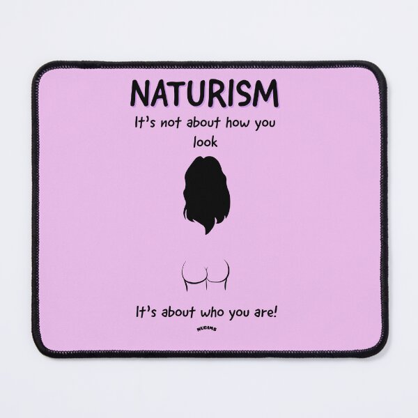 Item preview, Naturism It's not about how you look - Female bum designed and sold by NUDIMS.
