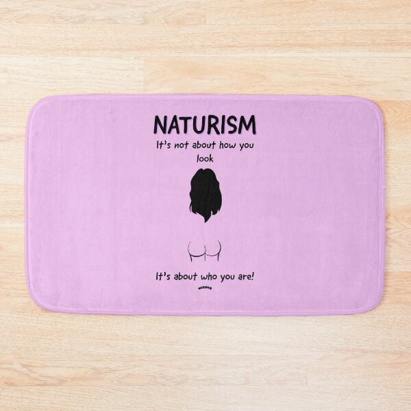 Item preview, Naturism It's not about how you look - Female bum designed and sold by NUDIMS.