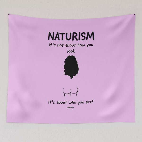 Item preview, Naturism It's not about how you look - Female bum designed and sold by NUDIMS.