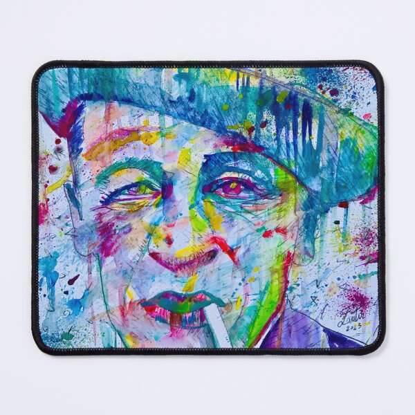 Item preview, BLAISE CENDRARS watercolor portrait .1 designed and sold by lautir.