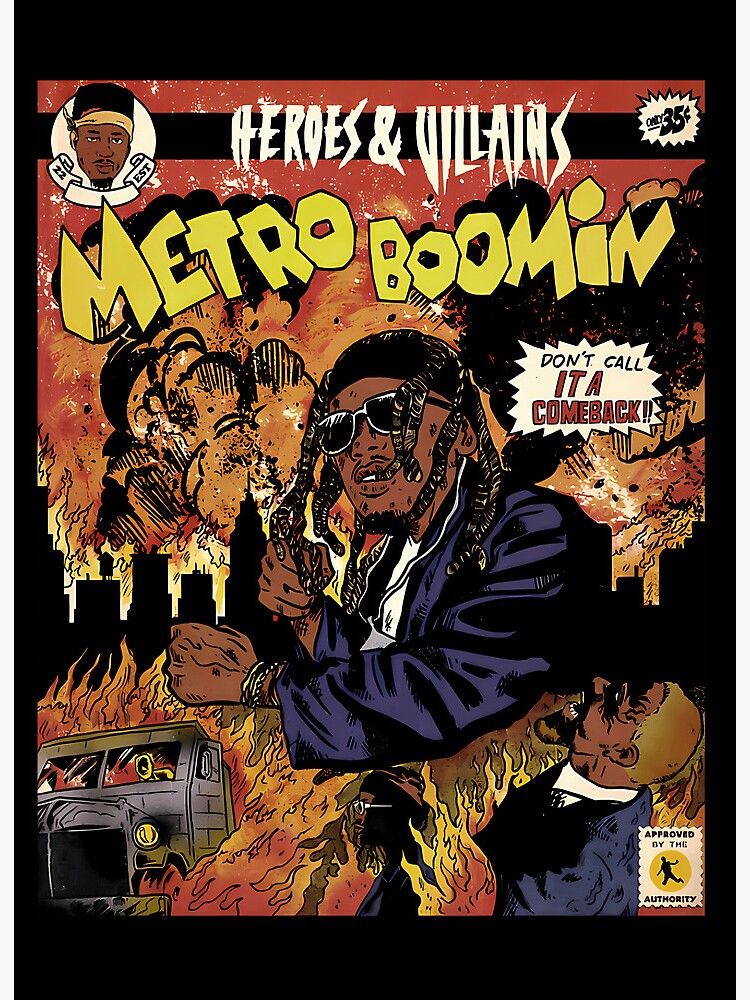 Metro Boomin Takeoff Heroes and Villains Album Poster for Sale by  SCRAGITUP