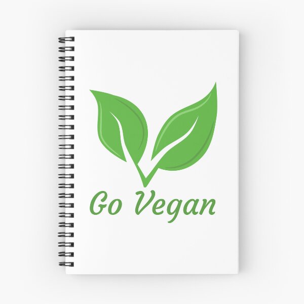 Item preview, Go Vegan slogan funny illustration, veganism message design designed and sold by GraphicDream.