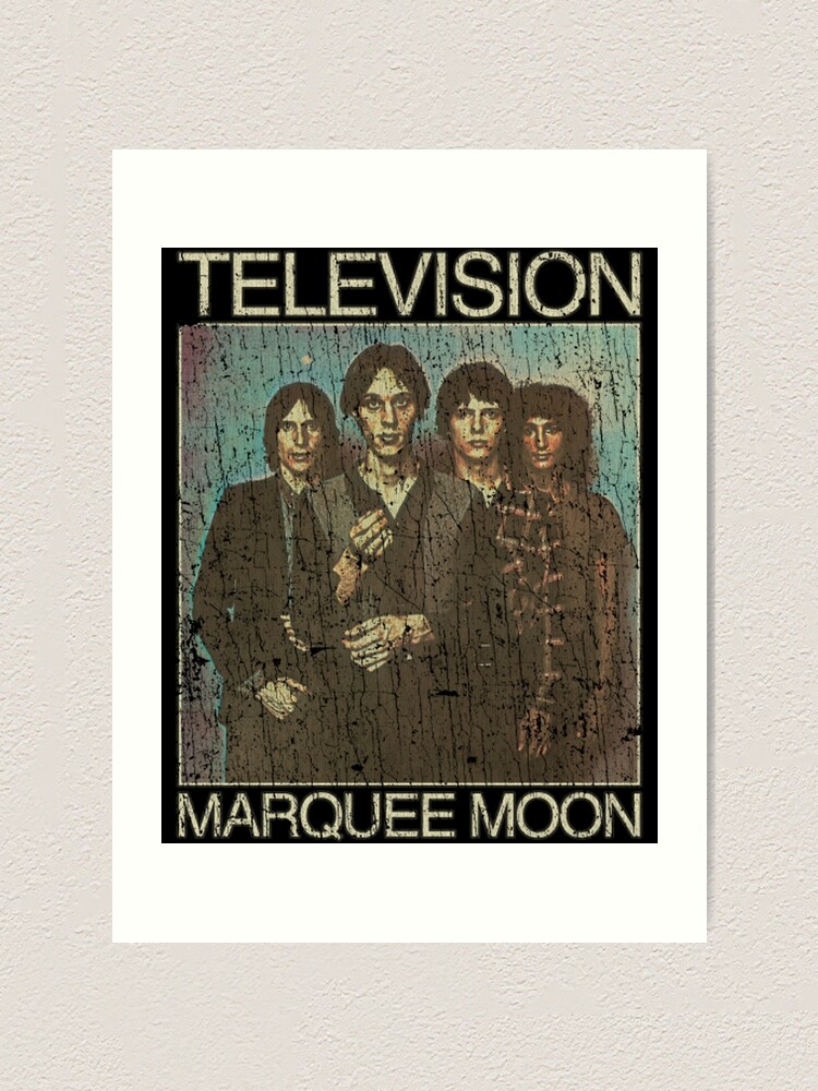 Marquee Moon 1977 - Television Band Art Print for Sale by braylonjai