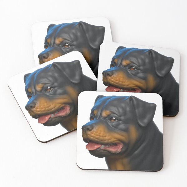 Item preview, Rottweiler Face 3d model designed and sold by ydeval5.