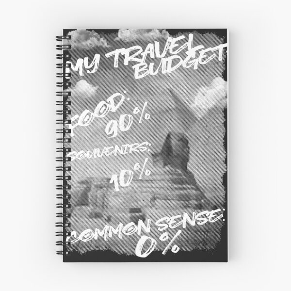 Item preview,  my travel budget : food 90%,souvenirs 10%,common sense 0% 2 designed and sold by psychedelic-Rio.