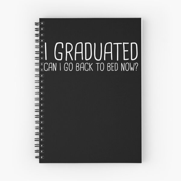 Artikelvorschau, I Graduated Can I Go Back To Bed Now Gear entworfen und verkauft von DynamicDesign.