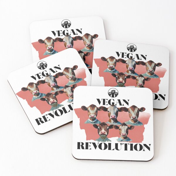 Item preview, Vegan Revolution Peach | Go vegan. designed and sold by theethicwhisper.