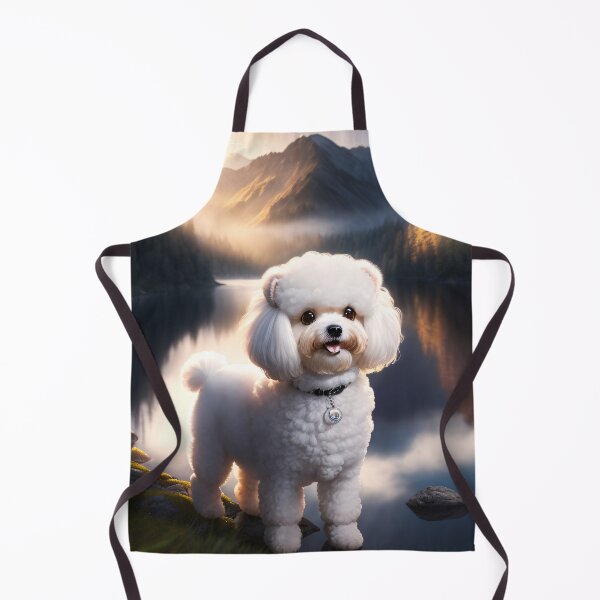 Item preview, Bichon Frisé in Fantasy World designed and sold by SereneMuses.