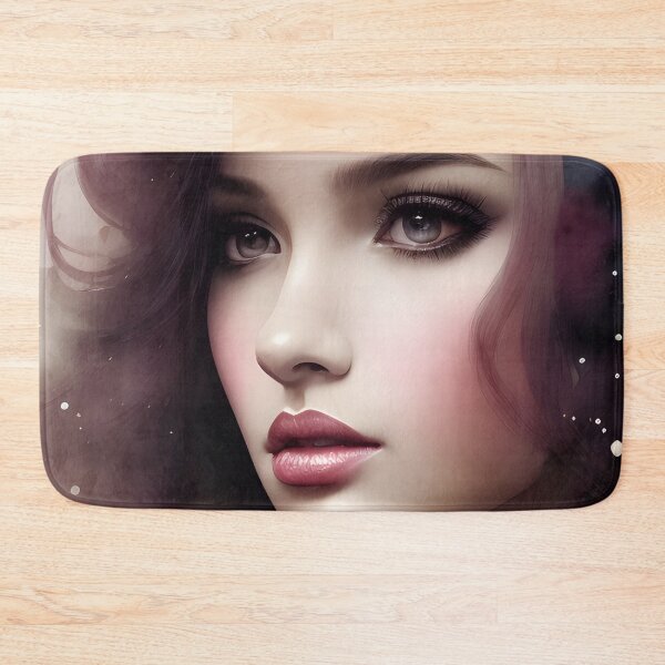 Item preview, Enchanting Woman Watercolor Portrait - Cool Art designed and sold by joejiing.