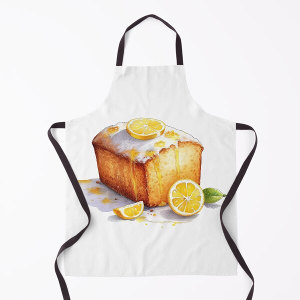 Item preview, sweet lemon cake illustration  designed and sold by chameleon-crook.