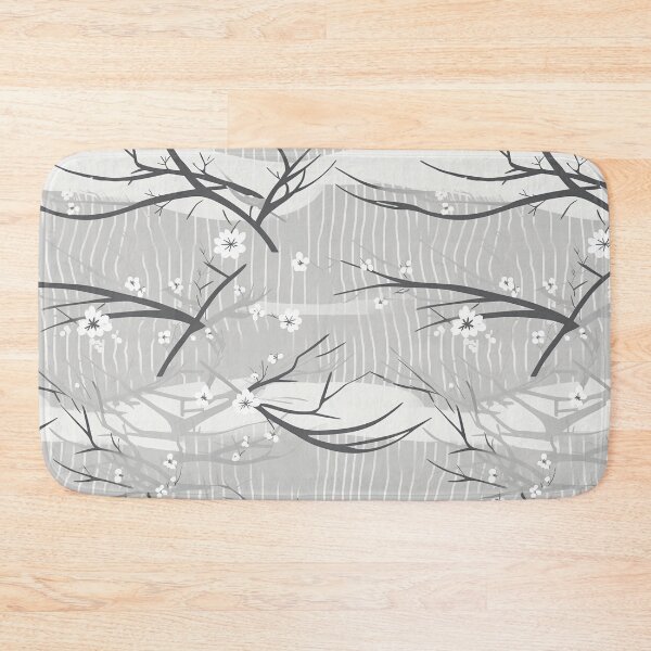Item preview, Serene Modern Twist Of Cherry Blossoms Minimalistic Japanese Pattern designed and sold by Wonder Of Light.