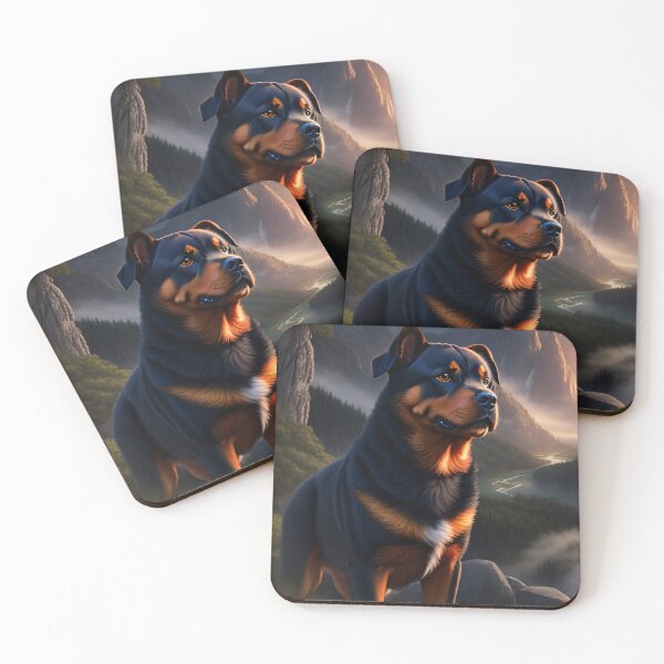 Item preview, Rottweiler in Fantasy World designed and sold by SereneMuses.