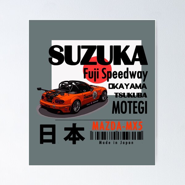 Item preview, Mazda MX Made in Japan  designed and sold by DeaneCantin.