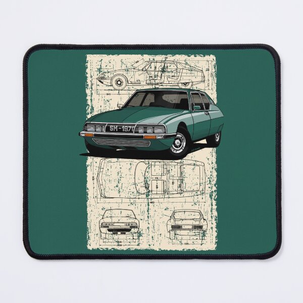 Item preview, My drawing of the classic French Gran Turismo  designed and sold by DeaneCantin.