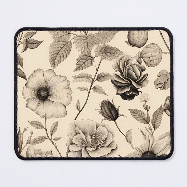 Item preview, Botanical Pattern designed and sold by MTJ-Mushrooms.