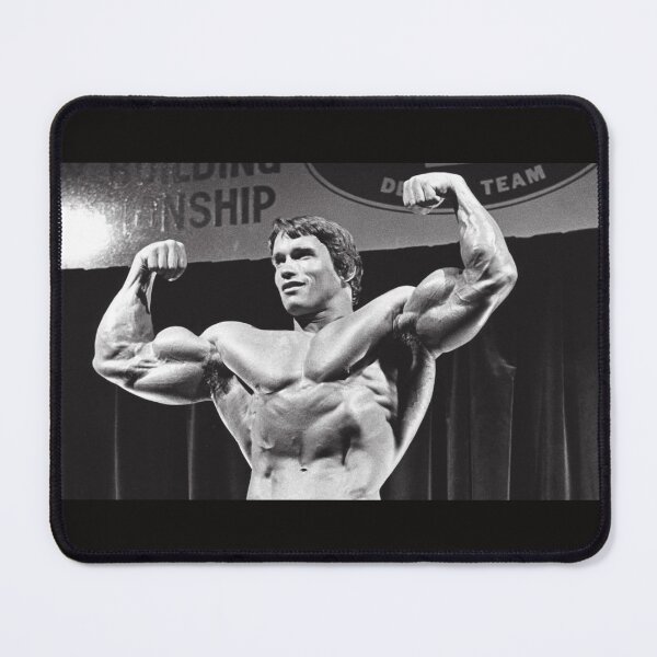 Item preview, Arnold Scharzenegger Double Bicep designed and sold by TopThreadTrove.