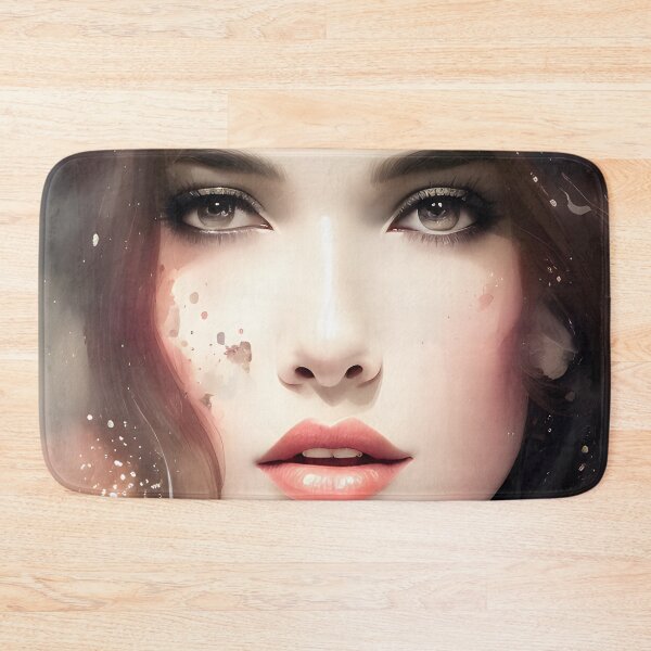 Item preview, Enchanting Woman Watercolor Portrait - Cool Art designed and sold by joejiing.