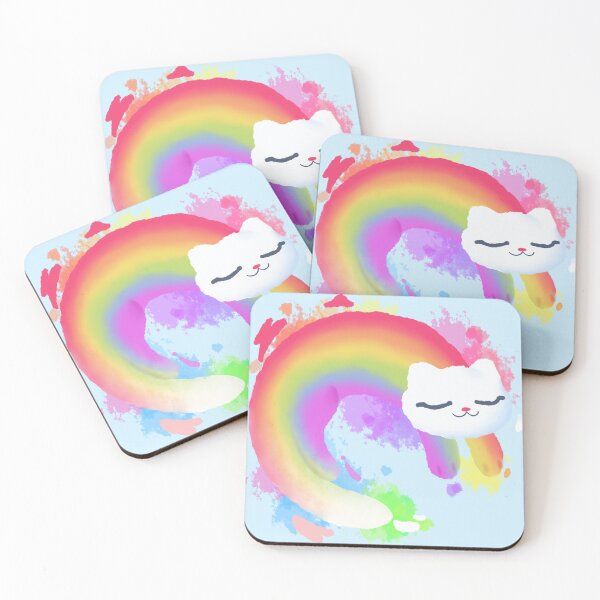 Item preview, rainbow cat designed and sold by CherryEssence.