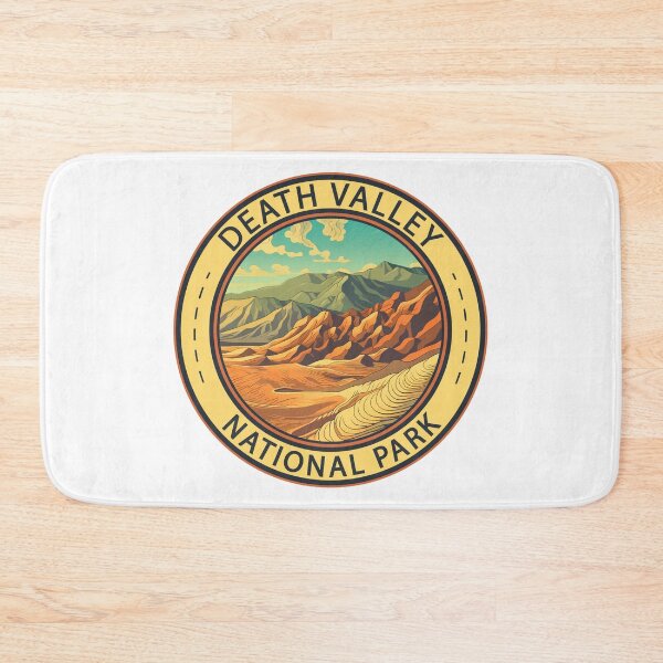 Item preview, Death Valley National Park Illustration Travel Art designed and sold by KrisSidDesigns.