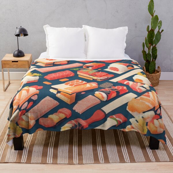 Item preview, Seamless Patterns of Japanese Sushi designed and sold by Starskriem.