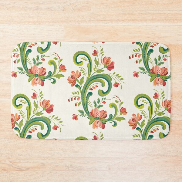 Item preview, Rosemaling Red and Pink designed and sold by Barbara Pixton.