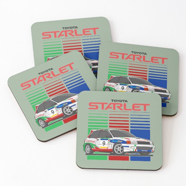 Item preview, Toyota Starlet Castrol Movistar Rally Gran Turismo Livery A  designed and sold by DeaneCantin.