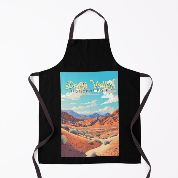 Item preview, Death Valley National Park Illustration Retro designed and sold by KrisSidDesigns.