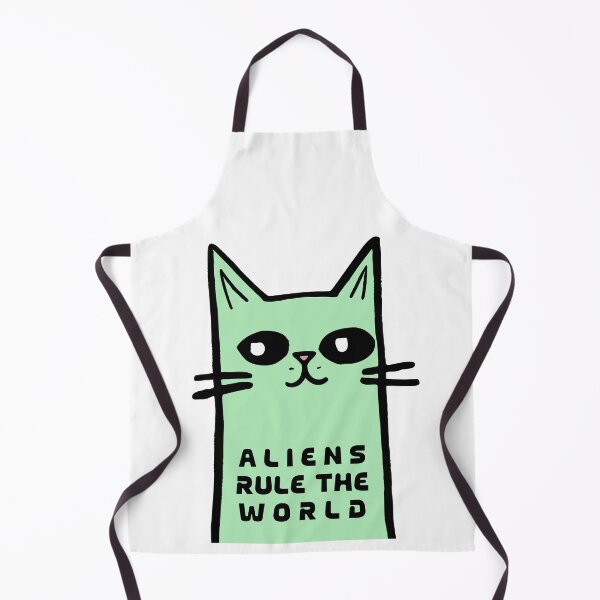 Item preview, Alien Cat Rules The World designed and sold by TheHellSong.