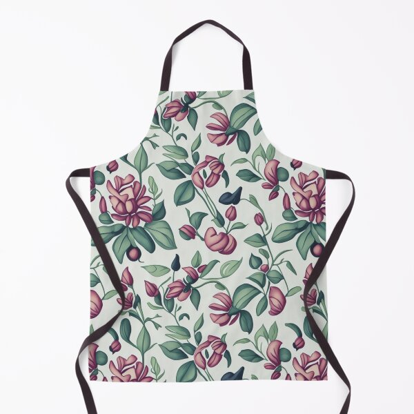 Item preview, Vintage Flower Pattern designed and sold by Alahchin Art.