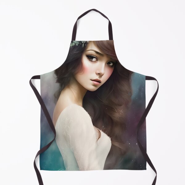 Item preview, Enchanting Woman Watercolor Portrait - Cool Art designed and sold by joejiing.