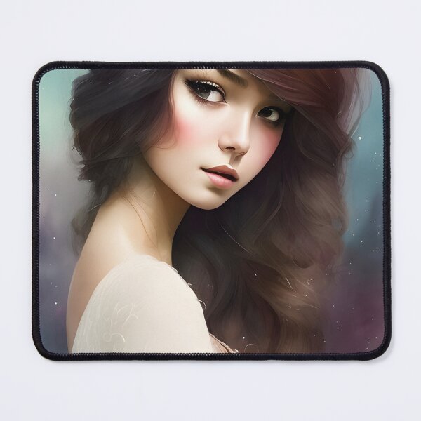 Item preview, Enchanting Woman Watercolor Portrait - Cool Art designed and sold by joejiing.