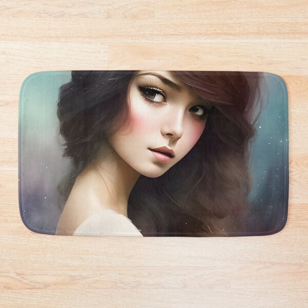 Item preview, Enchanting Woman Watercolor Portrait - Cool Art designed and sold by joejiing.