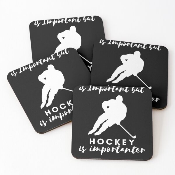 Item preview, Education is Important but hockey is importanter designed and sold by BarDesign.