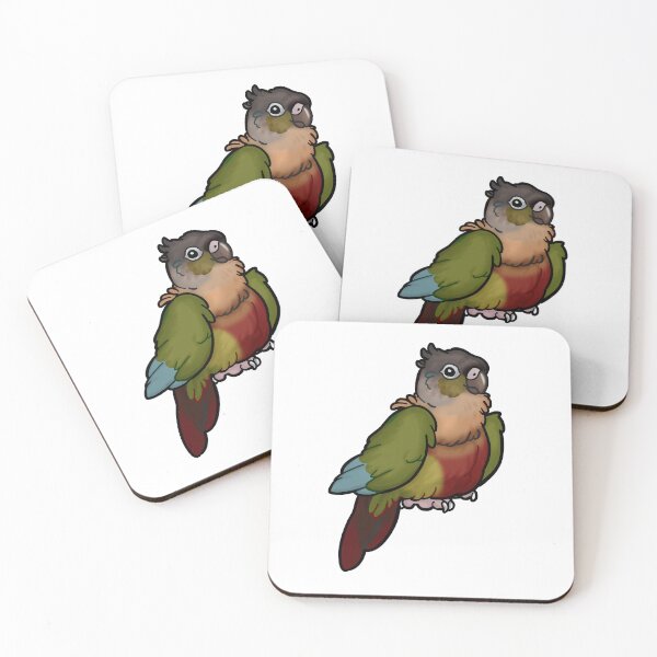 Item preview, Scampi the Yellow Sided Green Cheeked Conure! designed and sold by Best Behaved Birds.