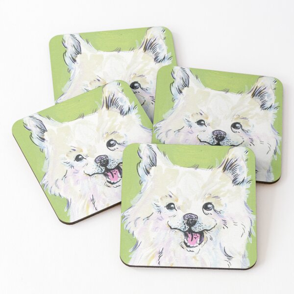 Item preview, Happy Samoyed designed and sold by kyleschuler.