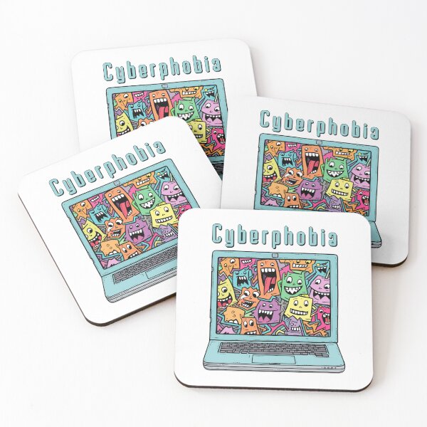 Item preview, Cyberphobia - technophobia - paranoia designed and sold by TheHellSong.